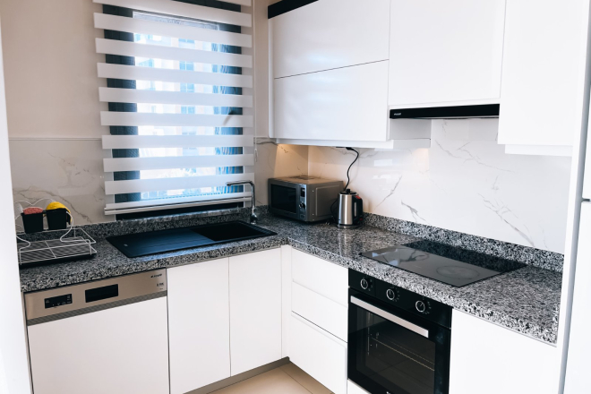 меблированная 1+1 у моря в Каргыджаке — идеальна для жизни и аренды