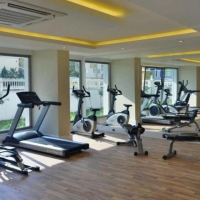 Просторная 1+1 с частичным видом на море в пешей доступности к пляжу