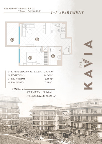 Инвестиционный проект в Кестеле с рассрочкой 0% на 2 года и минимальным входом 10%