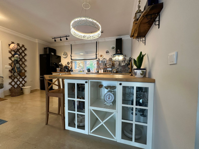 3+1 villa tip daire deniz ve kale manzaralı