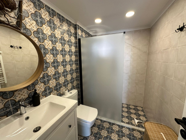 3+1 villa tip daire deniz ve kale manzaralı