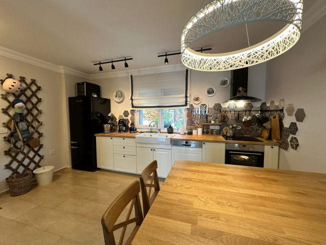 3+1 villa tip daire deniz ve kale manzaralı