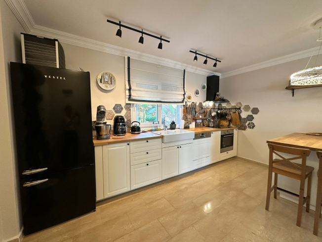 3+1 villa tip daire deniz ve kale manzaralı