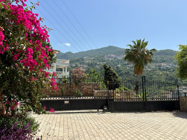 3+1 villa tip daire deniz ve kale manzaralı