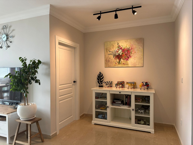 3+1 villa tip daire deniz ve kale manzaralı