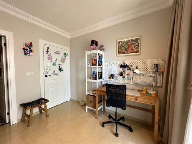 3+1 villa tip daire deniz ve kale manzaralı