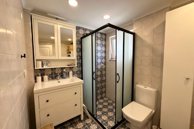 3+1 villa tip daire deniz ve kale manzaralı