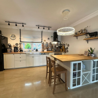 3+1 villa tip daire deniz ve kale manzaralı