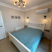 3+1 villa tip daire deniz ve kale manzaralı