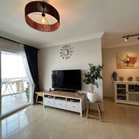 3+1 villa tip daire deniz ve kale manzaralı