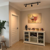 3+1 villa tip daire deniz ve kale manzaralı