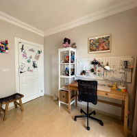 3+1 villa tip daire deniz ve kale manzaralı