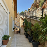 3+1 villa tip daire deniz ve kale manzaralı