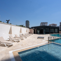 Новая 1+1 в Махмутларе с богатой инфраструктурой и шаговой доступностью к морю