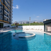 Новая 1+1 в Махмутларе с богатой инфраструктурой и шаговой доступностью к морю