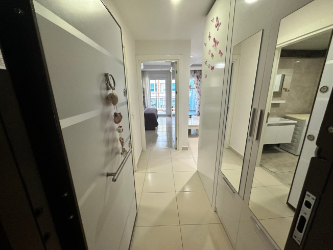 1+1 full eşyalı geniş daire