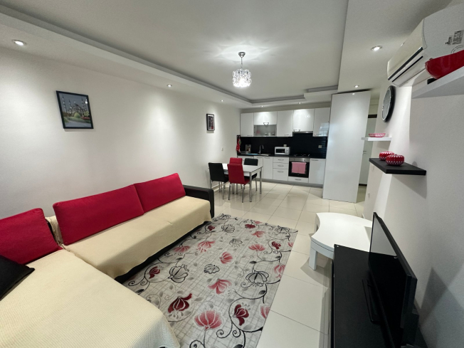 1+1 full eşyalı geniş daire