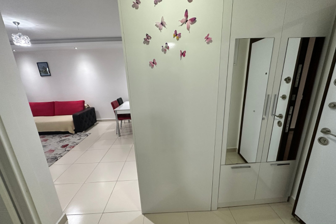 1+1 full eşyalı geniş daire