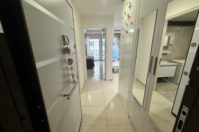 1+1 full eşyalı geniş daire