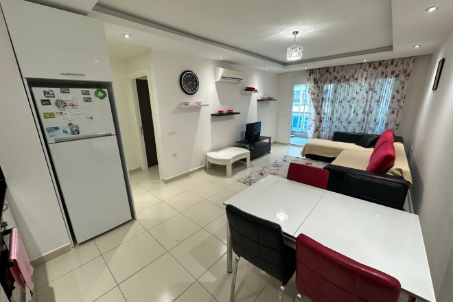 1+1 full eşyalı geniş daire