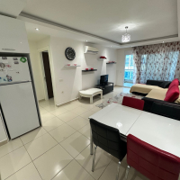 1+1 full eşyalı geniş daire