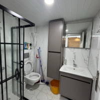 Меблированная 1+1 в Махмутларе с бассейном — 300 м до моря