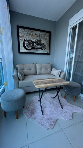 FULL AKTİVİTELİ SİTEDE GENİŞ 1+1 SATILIK EŞYALI  DAİRE