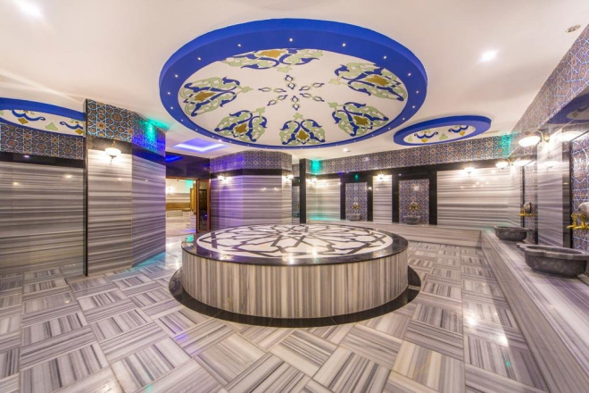 FULL AKTİVİTELİ SİTEDE GENİŞ 1+1 SATILIK EŞYALI  DAİRE