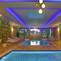 FULL AKTİVİTELİ SİTEDE GENİŞ 1+1 SATILIK EŞYALI  DAİRE