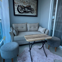 FULL AKTİVİTELİ SİTEDE GENİŞ 1+1 SATILIK EŞYALI  DAİRE