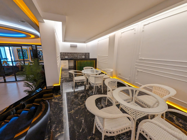 Современная 1+1 в Махмутларе с отельной инфраструктурой и потенциалом аренды