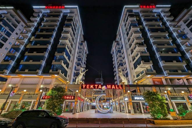 Современная 1+1 в Махмутларе с отельной инфраструктурой и потенциалом аренды