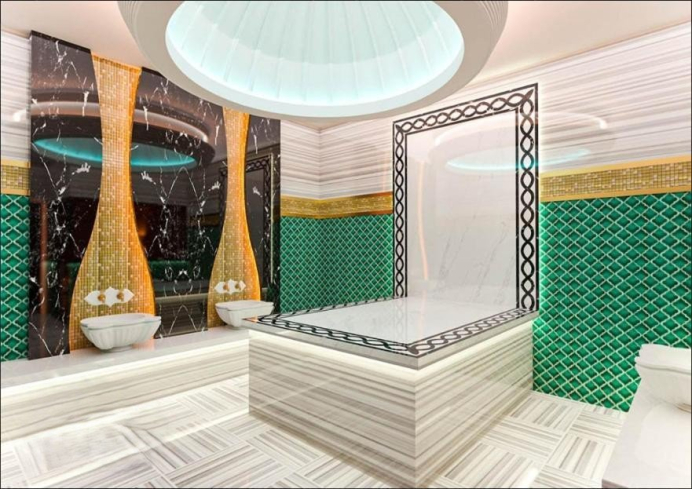 Современная 1+1 с отельной инфраструктурой и высоким арендным потенциалом в Махмутларе