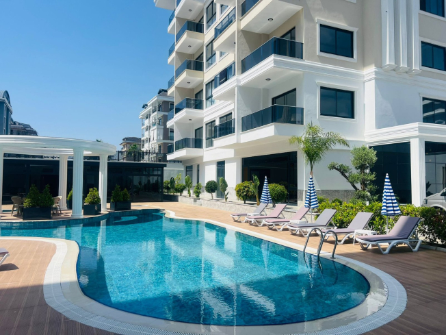 Новая 1+1 с видом на море в Каргыджаке — идеальна для отдыха и аренды