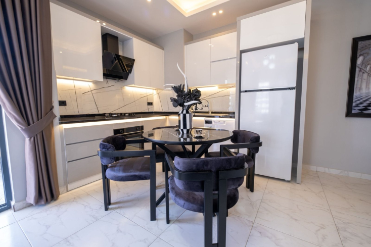 Новая 1+1 с видом на море в Каргыджаке — идеальна для отдыха и аренды