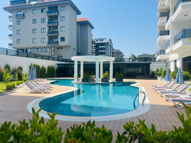 Новая 1+1 с видом на море в Каргыджаке — идеальна для отдыха и аренды