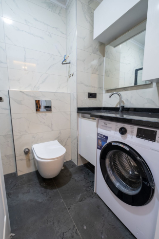 Новая 1+1 с видом на море в Каргыджаке — идеальна для отдыха и аренды