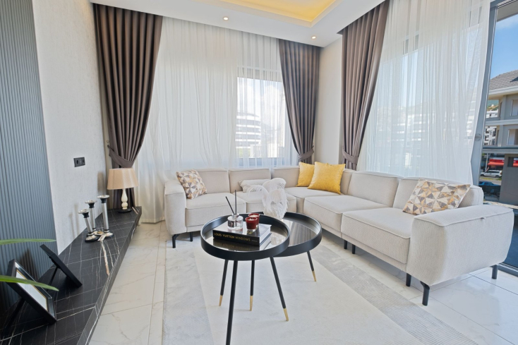 Новая 1+1 с видом на море в Каргыджаке — идеальна для отдыха и аренды