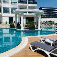 Новая 1+1 с видом на море в Каргыджаке — идеальна для отдыха и аренды