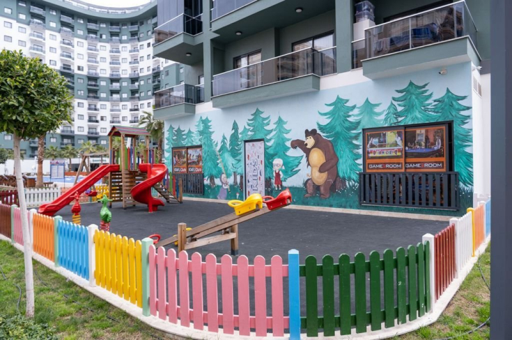 Меблированная 1+1 в Махмутларе с отельной инфраструктурой и потенциалом аренды