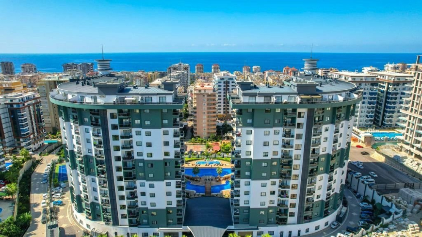 Меблированная 1+1 в Махмутларе с отельной инфраструктурой и потенциалом аренды