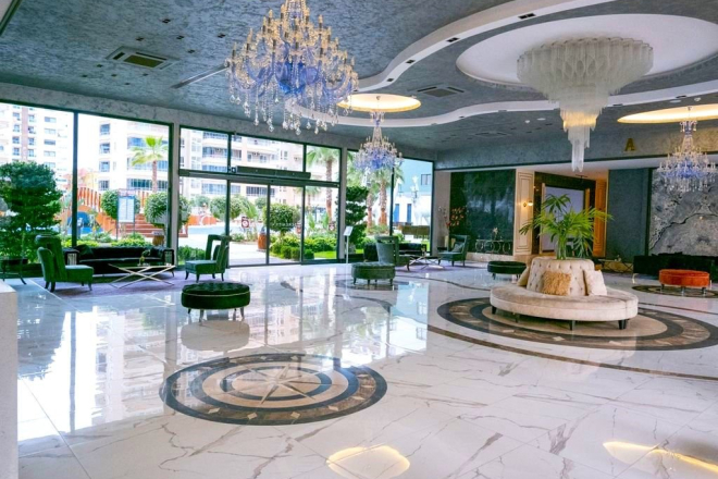 Меблированная 1+1 в Махмутларе с отельной инфраструктурой и потенциалом аренды