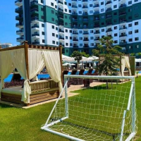 Меблированная 1+1 в Махмутларе с отельной инфраструктурой и потенциалом аренды