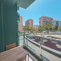 Меблированная 1+1 в Махмутларе с отельной инфраструктурой и потенциалом аренды