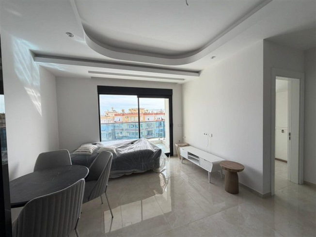 Современная 1+1 в центре Алании с отельной инфраструктурой и разрешением на аренду