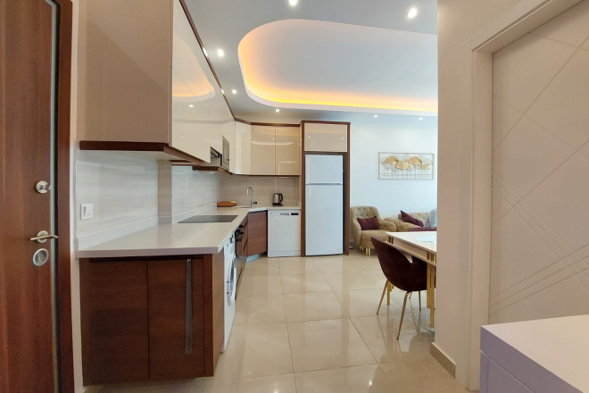 1+1 yeni bina full aktiviteli premium daire