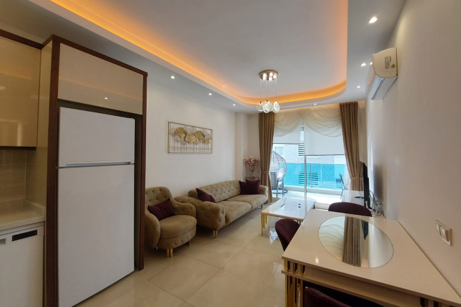 1+1 yeni bina full aktiviteli premium daire