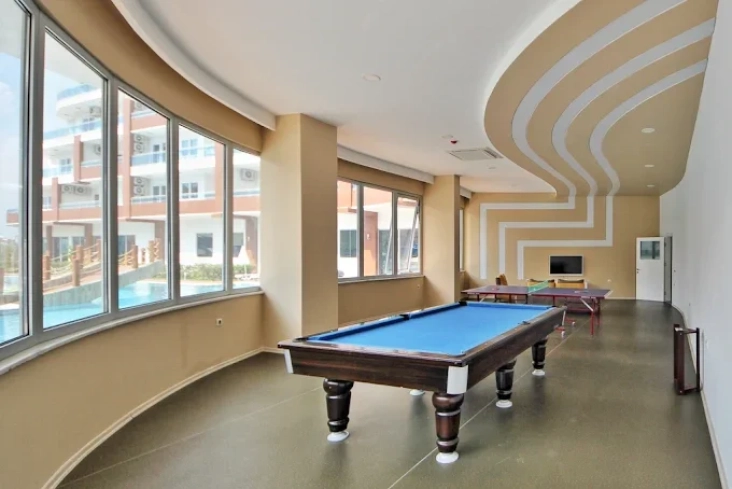 Компактная студия у моря в Махмутларе для отдыха и ликвидной покупки. Супер Цена