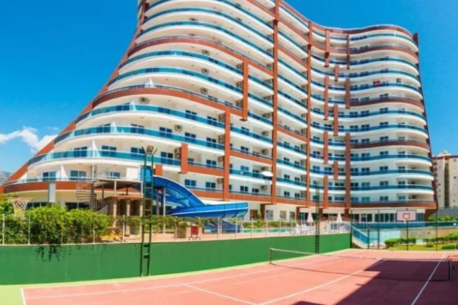 Компактная студия у моря в Махмутларе для отдыха и ликвидной покупки. Супер Цена