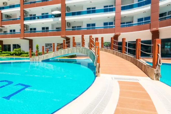 Компактная студия у моря в Махмутларе для отдыха и ликвидной покупки. Супер Цена